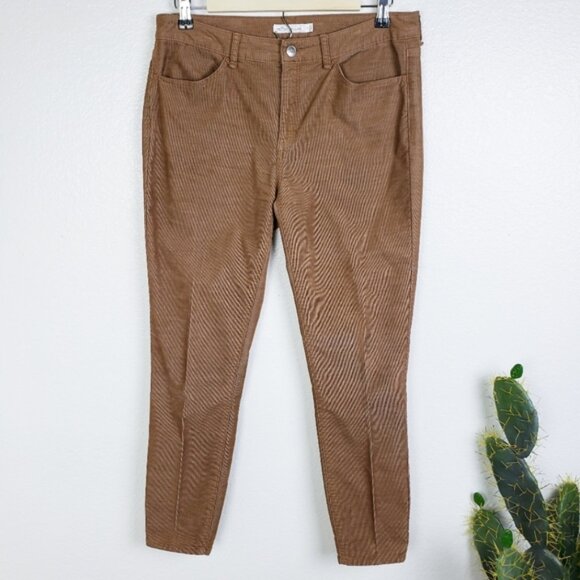 Peter Millar Golf Corduroy Stretch Pants size 8 Brown Preppy - Picture 1 of 10